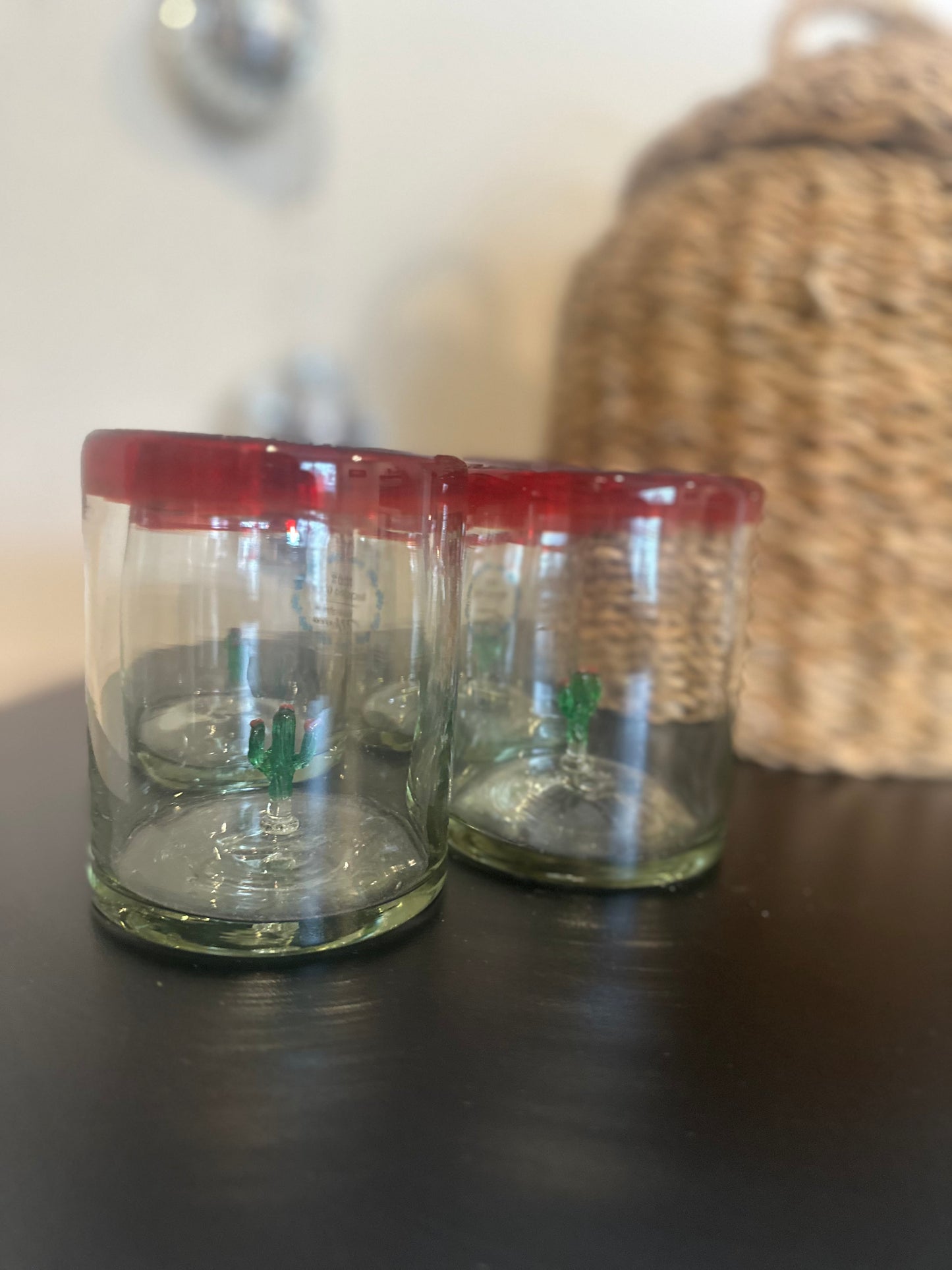 Cactus margarita glass