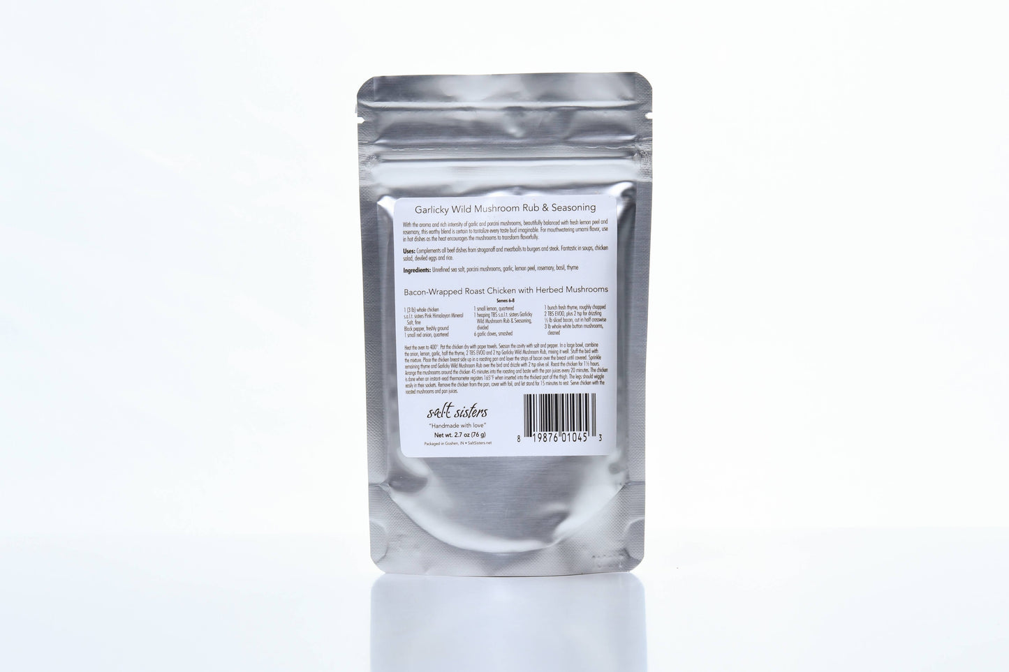 Rub & Seasoning Mix - Garlicky Wild Mushroom - 2.0 oz
