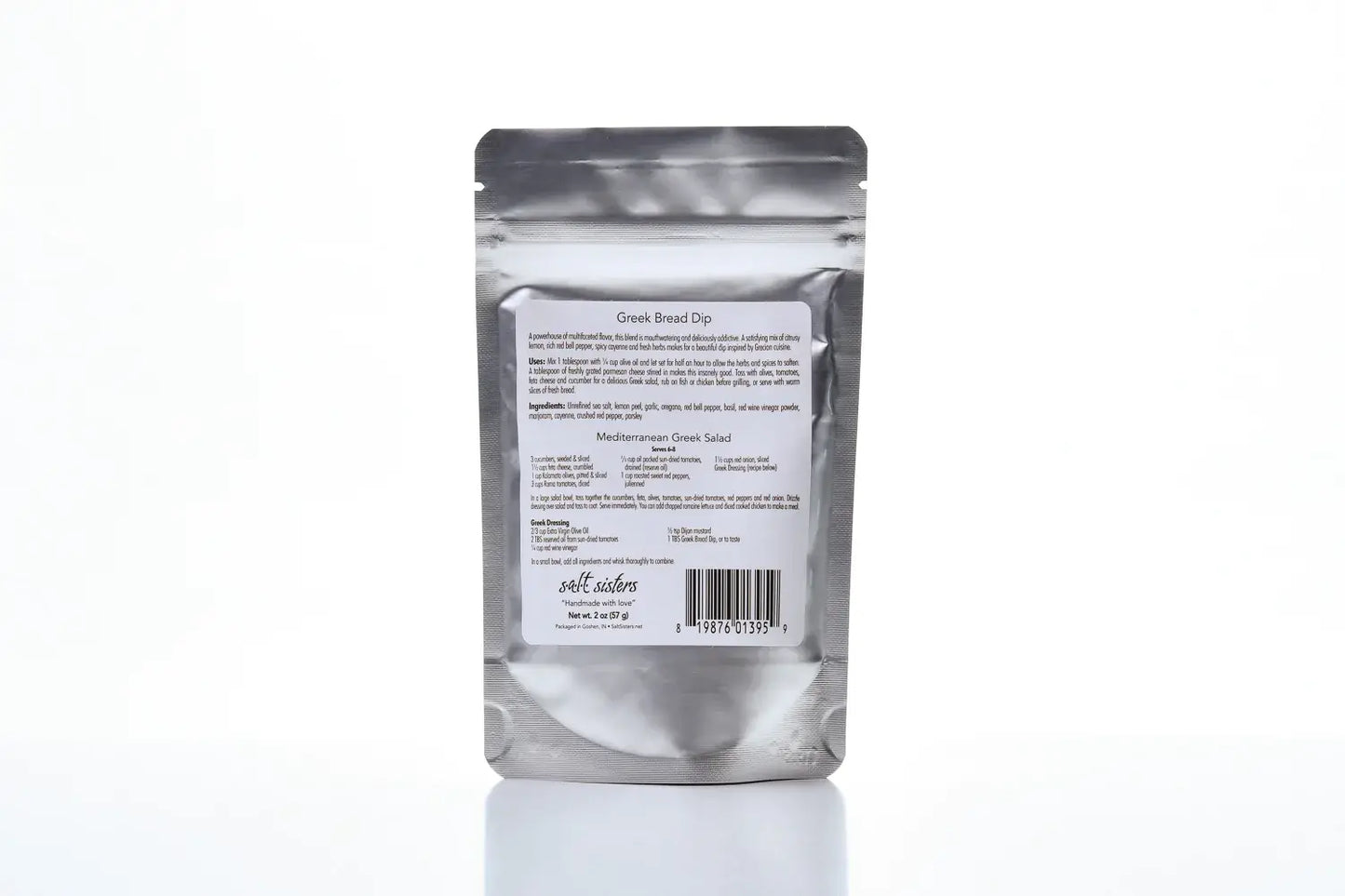 Dip Seasoning Mix - Greek Bread Dip - Packaged Weights